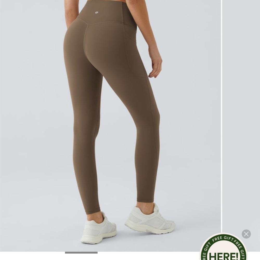 HALARA Ultra-sculpt Chocolate High-Waisted Leggings